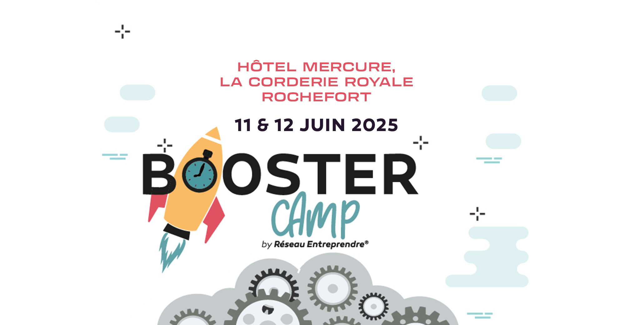 Boostercamp 2023, 12 - 13 DEC 2023, Moulin de l'Abbaye LA COURONNE (16), 24h pour dynamiser ton business !